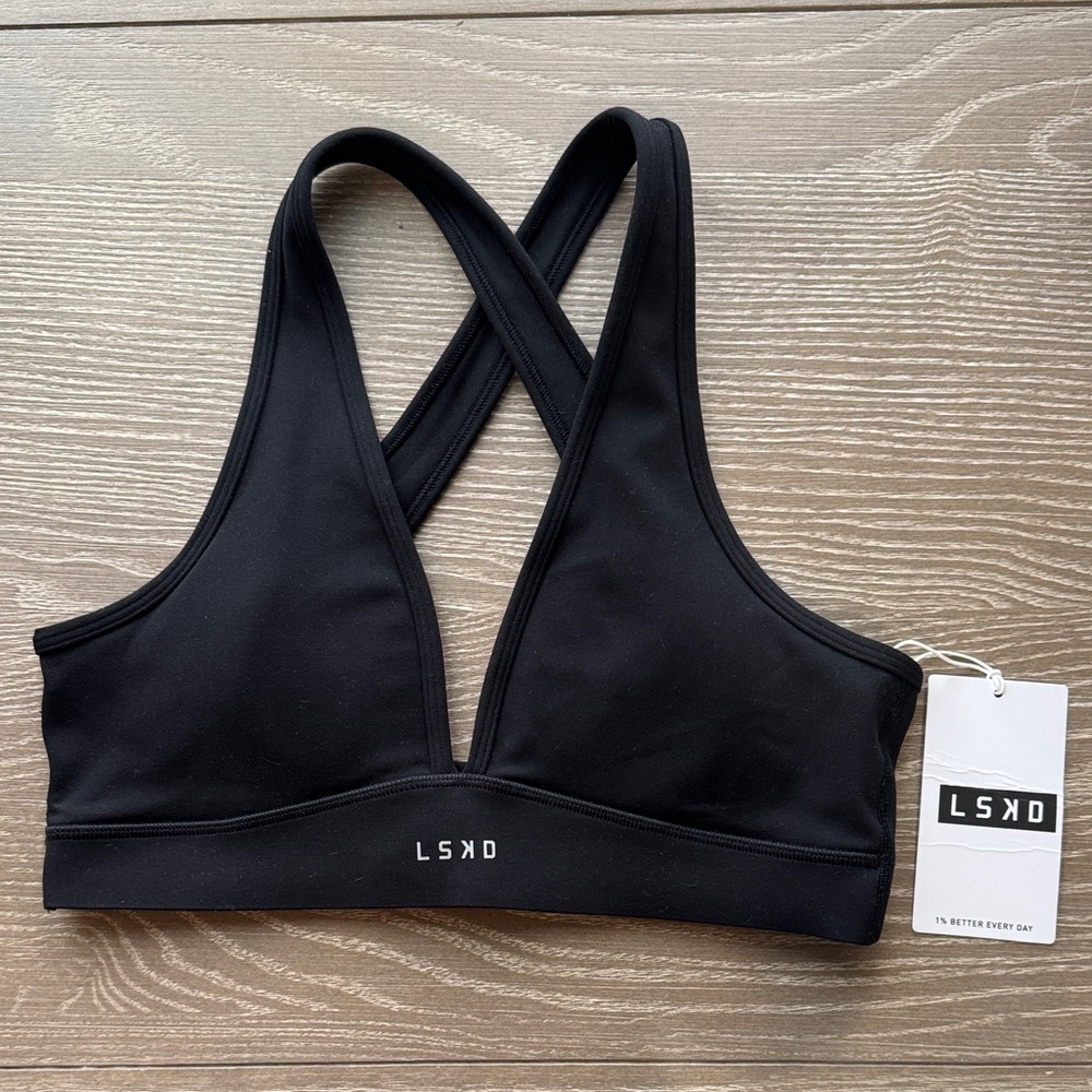 Black LSKD Women's Sports Bra M